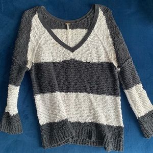 Free People Sweaters - Free people oversized striped sweater Free People Sweaters - Free people oversized striped sweater